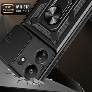 Hurtownia GSM - Case Tech-Protect CamShield Pro Xiaomi Redmi 13C / Poco C65 Schwarz - THP2520 - {ean13} - Hurt