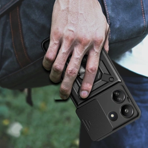 Hurtownia GSM - Etui Tech-Protect CamShield Pro Xiaomi Redmi 13C / Poco C65 Fekete - THP2520 - {ean13} - Hurt