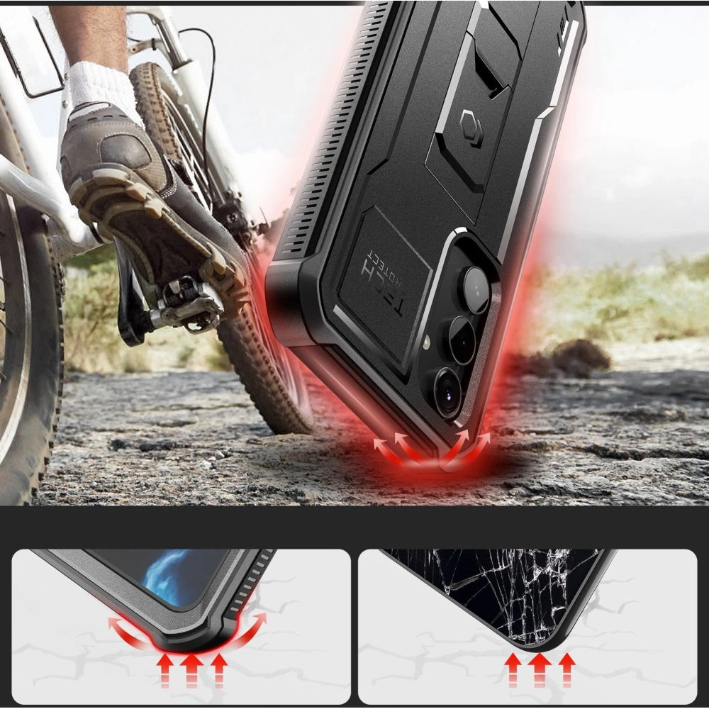 Hurtownia GSM - Case Tech-Protect Kevlar Pro Samsung Galaxy S23 FE Schwarz - THP2522 - {ean13} - Hurt
