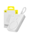 Magnetische Powerbank Baseus Magnetic Mini USB-C 10000mAh 30W MagSafe (weiß)