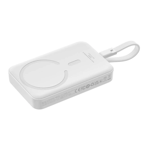 Powerbank magnetyczny Baseus Magnetic Mini USB-C 10000mAh 30W MagSafe (biały)