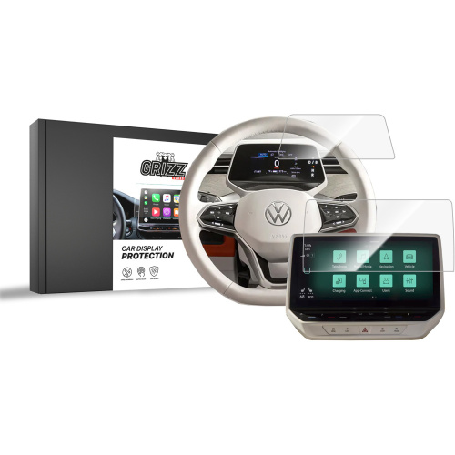 Hurtownia GrizzGlass - 5906146401181 - GRZ7927 - Folia ceramiczna GrizzGlass CarDisplay Protection do Volkswagen VW ID. Buzz [2w1] - B2B homescreen