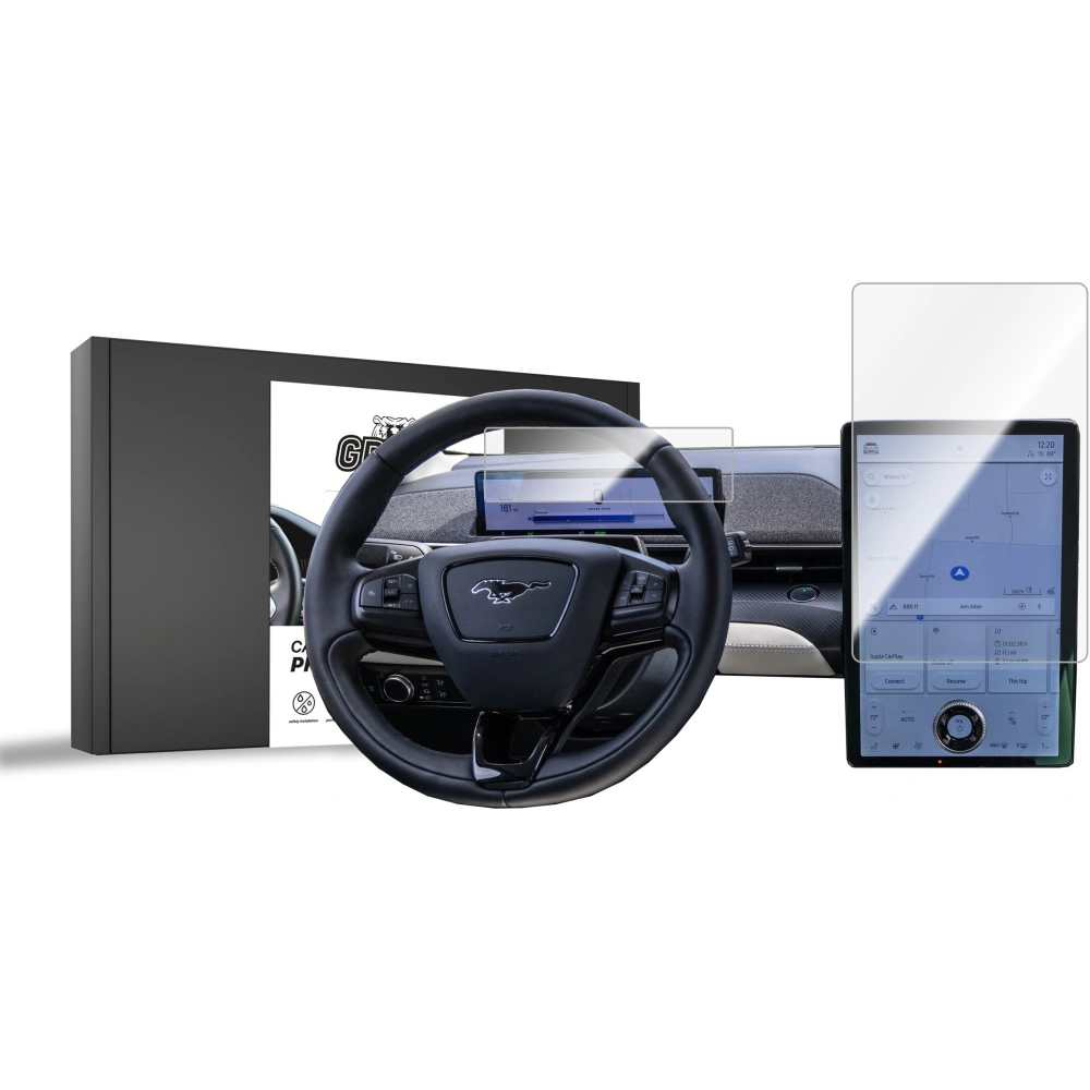 Hurtownia GSM - Keramische Folie GrizzGlass CarDisplay Schutz für Ford Mustang Mach-E 2020 [2w1] - GRZ7935 - {ean13} - Hurt