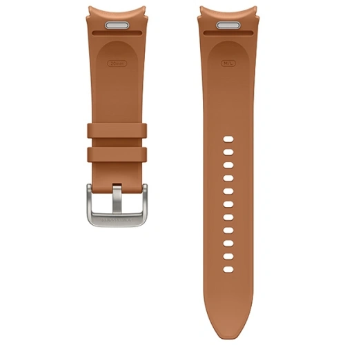 Pasek Hybrid Eco-Leather Band Samsung ET-SHR96LDEGEU Galaxy Watch6 20mm M / L camel