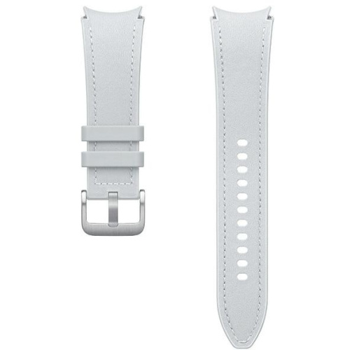 Samsung Distributor - 8806095073026 - SMG1003 - Hybrid Eco-Leather Band Samsung ET-SHR96LSEGEU Galaxy Watch6 20mm M / L silver - B2B homescreen