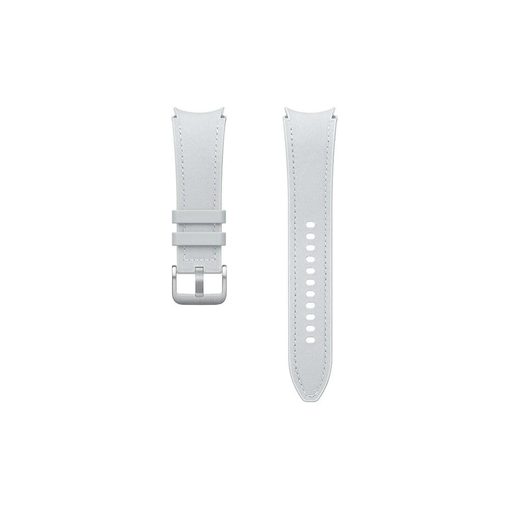 Hurtownia GSM - Hibrid ökobőr szíj Samsung ET-SHR96LSEGEU Galaxy Watch6 20mm M / L ezüst/silver - SMG1003 - {ean13} - Hurt