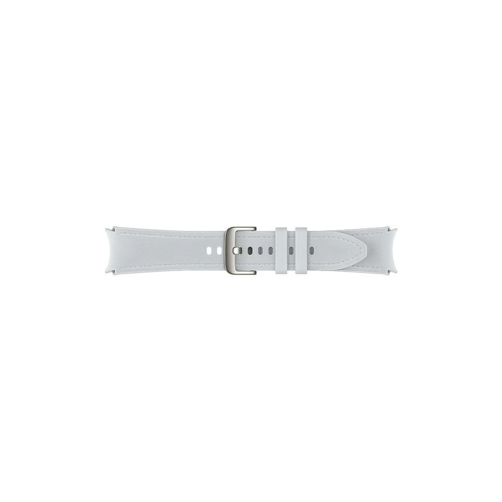 Hurtownia GSM - Hybrid Eco-Lederband Samsung ET-SHR96LSEGEU Galaxy Watch6 20mm M / L silber/silver - SMG1003 - {ean13} - Hurt