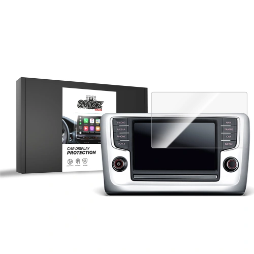 Folia ceramiczna GrizzGlass CarDisplay Protection do Volkswagen VW Golf 6 Discover Media 2 gen, 2015-2017