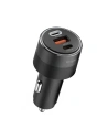 Hurtownia GSM - Încărcător auto Ringke 3-port USB-A QC, 2xUSB-C PD Încărcător auto 30W Negru - RGK1907 - {ean13} - Hurt