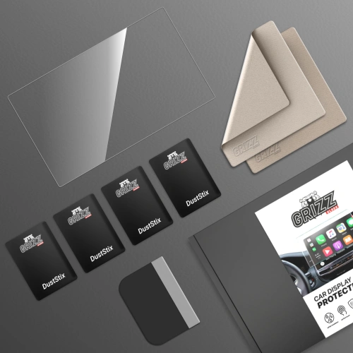 Folia ceramiczna GrizzGlass CarDisplay Protection do Renault Megane E-Tech 12" (2022-2025) [2w1]
