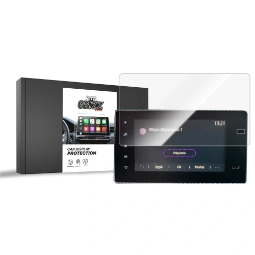 Folia ceramiczna GrizzGlass CarDisplay Protection do Renault Trafic 3 8" (2021-2025)