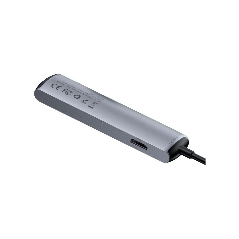 Wholesale Adapter HUB 6in1 Baseus USB-C to 3x USB 3.0 + HDMI + RJ45 + USB-C PD - BSU607 - {ean13} - Hurt