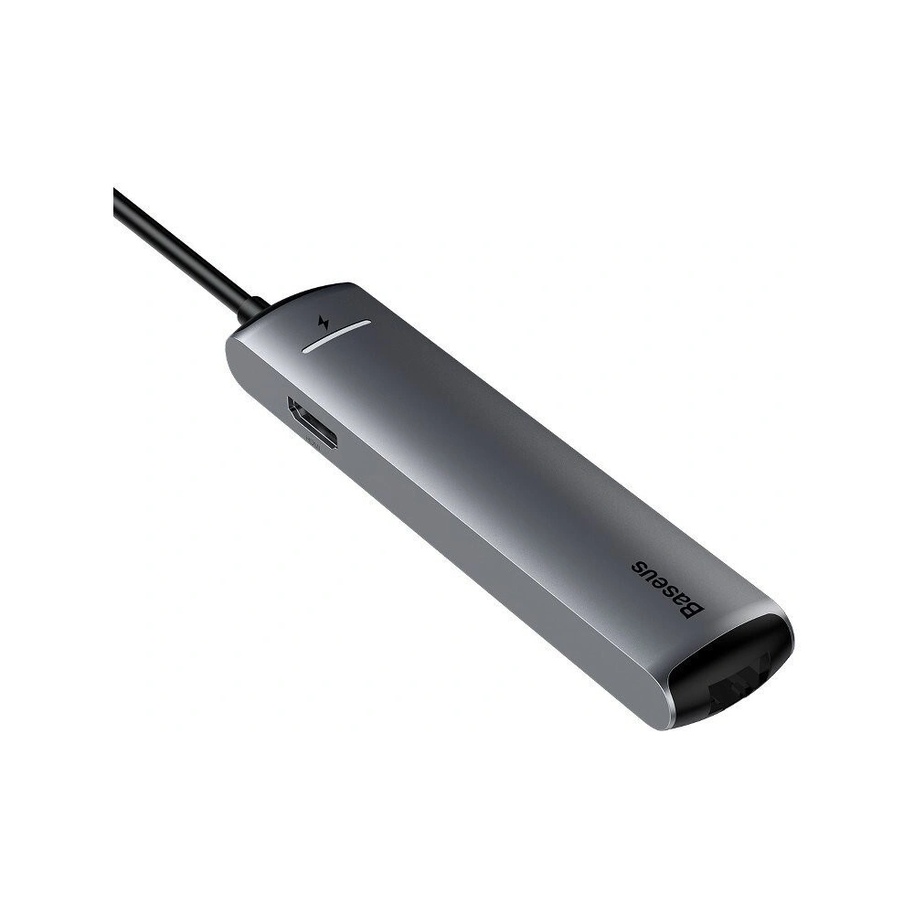 Wholesale Adapter HUB 6in1 Baseus USB-C to 3x USB 3.0 + HDMI + RJ45 + USB-C PD - BSU607 - {ean13} - Hurt