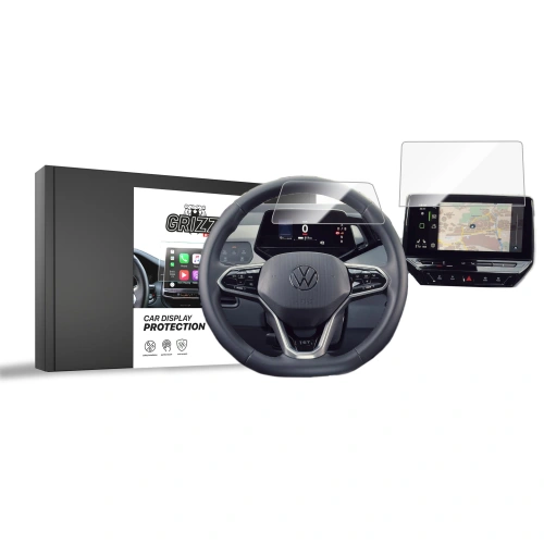 Folia ceramiczna GrizzGlass CarDisplay Protection do Volkswagen VW ID.4 10" [2w1]