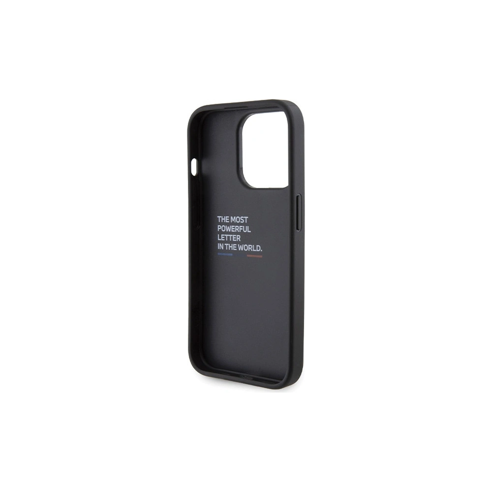 Wholesale BMW BMHCP15L22GSLK Apple iPhone 15 Pro hardcase Grip Hot Stamp black - BMW584 - {ean13} - Hurt