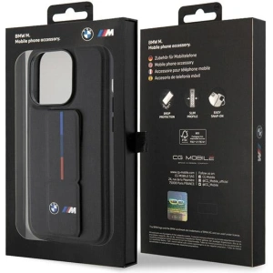 Hurtownia GSM - Etui BMW BMHCP15L22GSLK Apple iPhone 15 Pro hardcase Grip Hot Stamp negru/black - BMW584 - {ean13} - Hurt