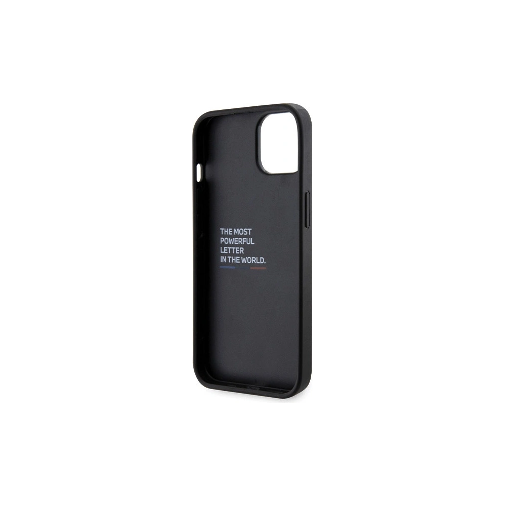 Wholesale BMW BMHCP15S22GSLK Apple iPhone 15 hardcase Grip Hot Stamp black - BMW585 - {ean13} - Hurt