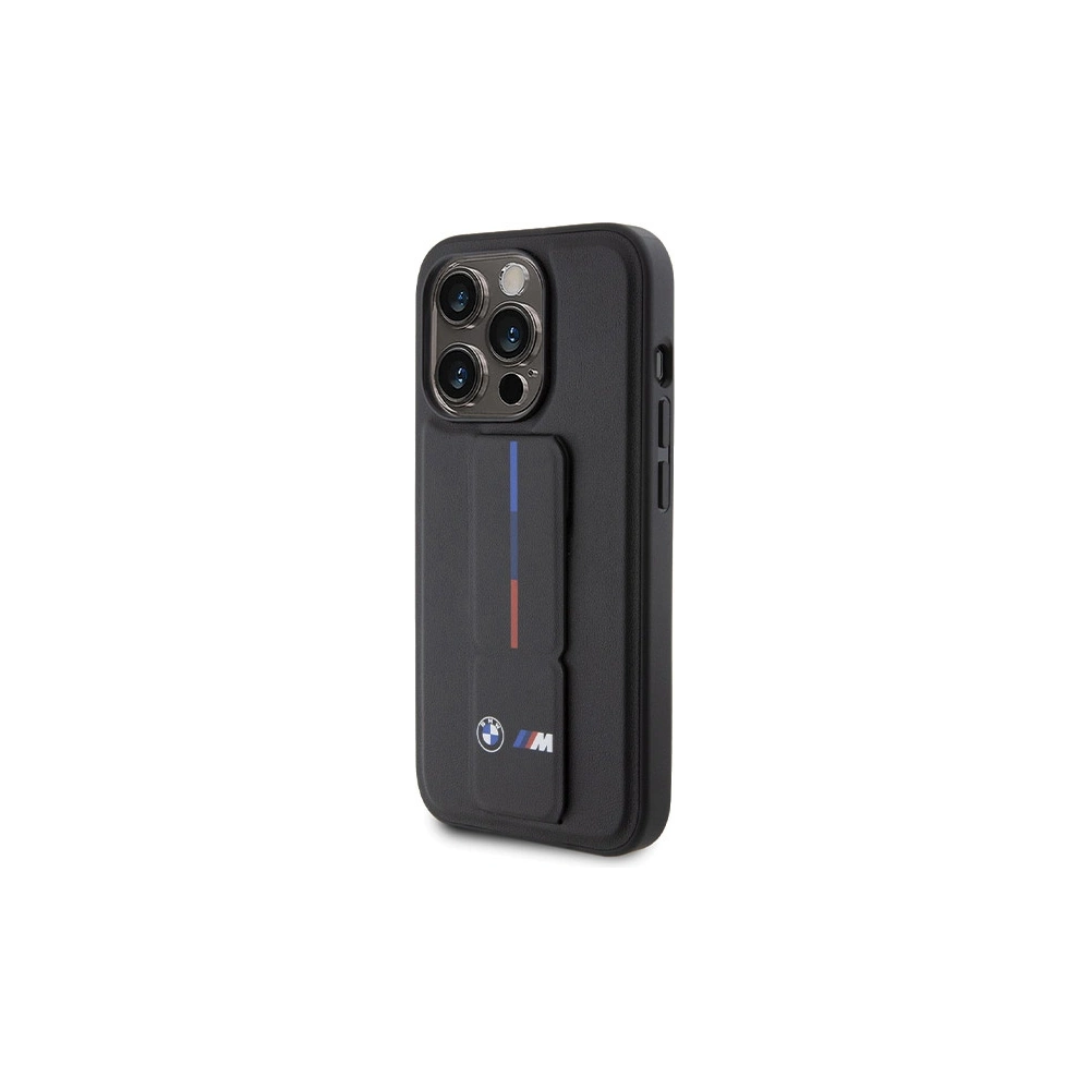 Wholesale BMW BMHCP15X22GSLK Apple iPhone 15 Pro Max hardcase Grip Hot Stamp black - BMW586 - {ean13} - Hurt