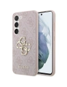 Etui Guess GUHCS23FE4GMGPI Samsung Galaxy S23 FE kemény tok 4G Big Metal Logo rózsaszín/pink
