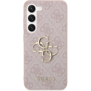 Wholesale Guess GUHCS23FE4GMGPI Samsung Galaxy S23 FE hardcase 4G Big Metal Logo pink - GUE3134 - {ean13} - Hurt