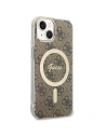 Hurtownia GSM - Etui Guess GUHMP13MH4STW Apple iPhone 13 / 14 / 15 hardcase 4G MagSafe maro/brown - GUE3135 - {ean13} - Hurt
