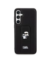 Hurtownia GSM - Etui Karl Lagerfeld KLHCS23FEGSAKCPK Samsung Galaxy S23 FE hardcase Gripstand Saffiano Karl&Choupette Pins černý/black - KLD1862 - {ean13} - Hurt