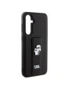 Hurtownia GSM - Case Karl Lagerfeld KLHCS23FEGSAKCPK Samsung Galaxy S23 FE Hardcase Gripstand Saffiano Karl&Choupette Pins schwarz/black - KLD1862 - {ean13} - Hurt