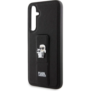 Hurtownia GSM - Case Karl Lagerfeld KLHCS23FEGSAKCPK Samsung Galaxy S23 FE Hardcase Gripstand Saffiano Karl&Choupette Pins schwarz/black - KLD1862 - {ean13} - Hurt