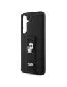 Hurtownia GSM - Etui Karl Lagerfeld KLHCS23FEGSAKCPK Samsung Galaxy S23 FE hardcase Gripstand Saffiano Karl&Choupette Pins černý/black - KLD1862 - {ean13} - Hurt
