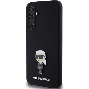 Hurtownia GSM - Case Karl Lagerfeld KLHCS23FEMHKNPK Samsung Galaxy S23 FE Silikon Ikonik Metal Pin schwarz/black - KLD1863 - {ean13} - Hurt