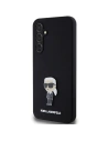 Hurtownia GSM - Etui Karl Lagerfeld KLHCS23FEMHKNPK Samsung Galaxy S23 FE Silicone Ikonik Metal Pin černý/black - KLD1863 - {ean13} - Hurt