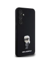 Hurtownia GSM - Etui Karl Lagerfeld KLHCS23FEMHKNPK Samsung Galaxy S23 FE Silicone Ikonik Metal Pin černý/black - KLD1863 - {ean13} - Hurt