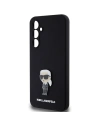 Hurtownia GSM - Etui Karl Lagerfeld KLHCS23FEMHKNPK Samsung Galaxy S23 FE Silicone Ikonik Metal Pin černý/black - KLD1863 - {ean13} - Hurt