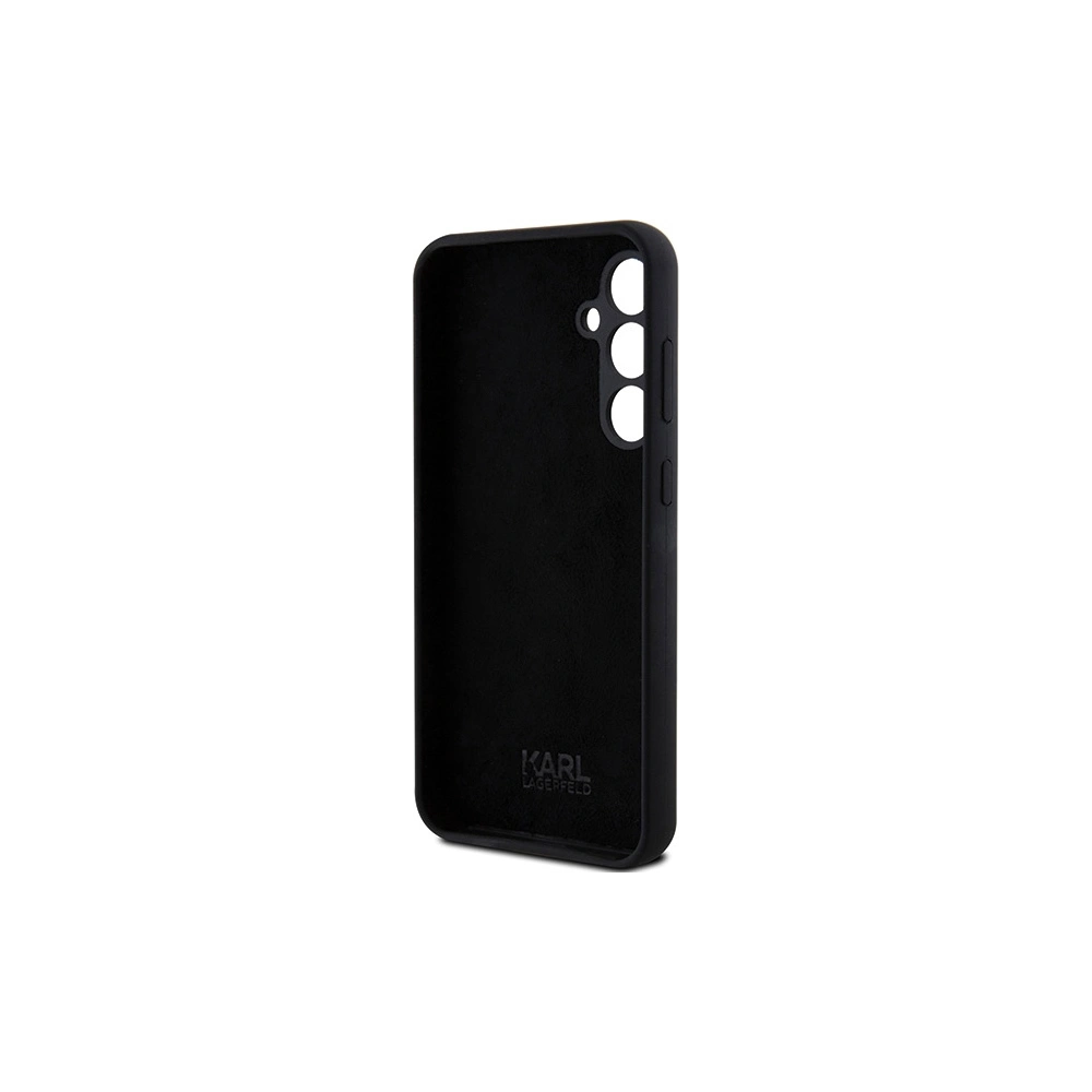 Hurtownia GSM - Etui Karl Lagerfeld KLHCS23FEMHKNPK Samsung Galaxy S23 FE Silicon Ikonik Metal Pin negru/black - KLD1863 - {ean13} - Hurt