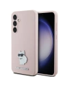 Hurtownia GSM - Etui Karl Lagerfeld KLHCS23FESMHCNPP Samsung Galaxy S23 FE Szilikon Choupette Fém Kitűző rózsaszín/pink - KLD1864 - {ean13} - Hurt