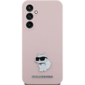 Hurtownia GSM - Case Karl Lagerfeld KLHCS23FESMHCNPP Samsung Galaxy S23 FE Silikon Choupette Metall Pin rosa/pink - KLD1864 - {ean13} - Hurt