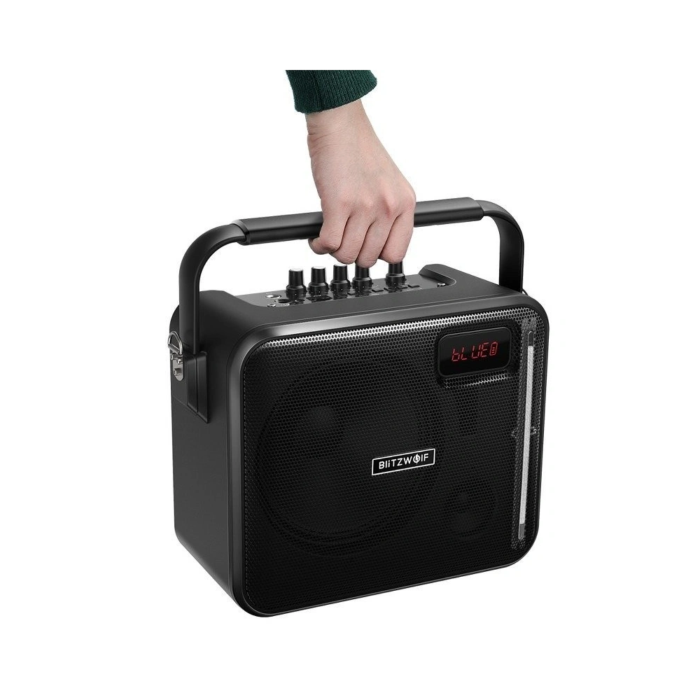 Hurtownia GSM - Głośnik Bluetooth karaoke BlitzWolf BW-KS1 z mikrofonem bezprzewodowym - BLZ148 - {ean13} - Hurt