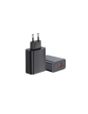 Hurtownia GSM - Szybka ładowarka sieciowa Baseus PD + QC 3.0 30W (czarna) - BSU609BLK - {ean13} - Hurt