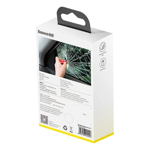 Młotek bezpieczeństwa Baseus Sharp Tool czerwony