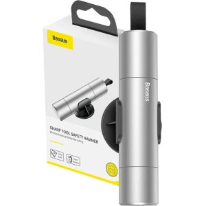 Wholesale Baseus Sharp Tool safety hammer silver - BSU4813 - {ean13} - Hurt