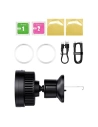 Hurtownia GSM - Suport auto pentru grilaj cu încărcare wireless Baseus MagPro 15W (negru) - BSU4814 - {ean13} - Hurt