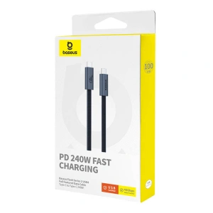 Hurtownia GSM - Kabel Baseus Flash 2 USB-C / USB-C 240W 1m (schwarz) - BSU4815 - {ean13} - Hurt