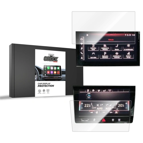 Folia ceramiczna GrizzGlass CarDisplay Protection do Audi Q8 [2w1] 2018-2025