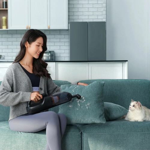 Bezprzewodowy odkurzacz samochodowy Baseus AP02 6000Pa czarny