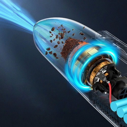 Bezprzewodowy odkurzacz samochodowy Baseus AP02 6000Pa czarny