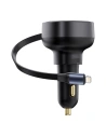 Hurtownia GSM - Auto-Ladegerät Baseus Enjoyment Pro USB-C + integriertes Lightning-Kabel 60W schwarz - BSU4817 - {ean13} - Hurt