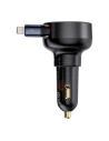 Hurtownia GSM - Ładowarka samochodowa Baseus Enjoyment Pro USB-C + wbudowany kabel Lightning 60W czarna - BSU4817 - {ean13} - Hurt