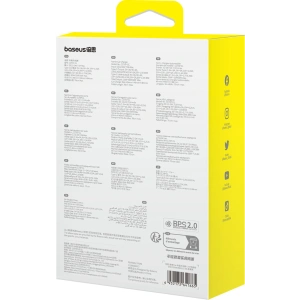 Hurtownia GSM - Ładowarka samochodowa Baseus Enjoyment Pro USB-C + wbudowany kabel Lightning 60W czarna - BSU4817 - {ean13} - Hurt