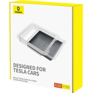 Hurtownia GSM - Organizer für das Auto Baseus T-Space Series für Tesla Model 3 / Y grau - BSU4818 - {ean13} - Hurt