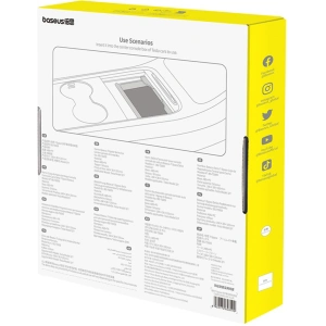 Hurtownia GSM - Organizer für das Auto Baseus T-Space Series für Tesla Model 3 / Y grau - BSU4818 - {ean13} - Hurt
